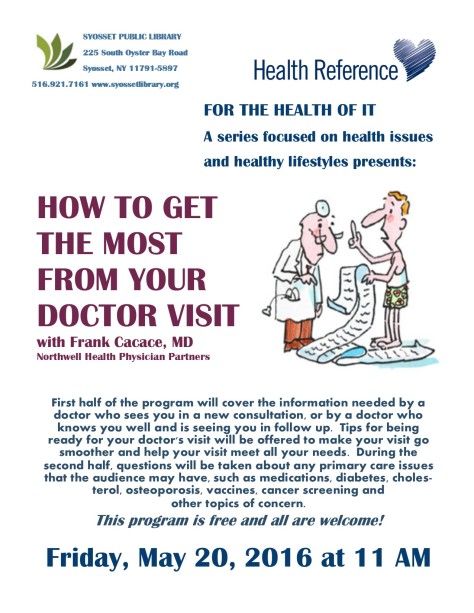 how to get the most out of doctor's visit